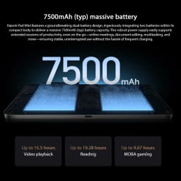 Xiaomi Pad Mini Global Version MediaTek Dimensity 9400+ 8.8" 3K ultra-clear display 7500mAh battery 67W HyperCharge