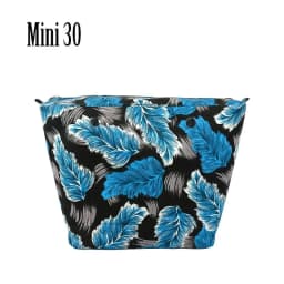 TANQU New Colorful Waterproof Inner Lining Insert Zipper Pocket for Classic Mini Obag Canvas  Inner Pocket for O Bag