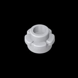 Gobricks GDS-1436 Plate, Round 1 x 1 with Flower Edge (5 Petals) compatible with lego 24866 pieces of children's DIY