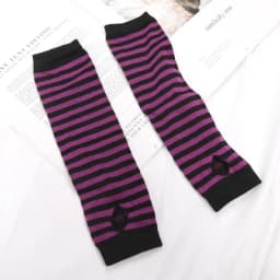 Black White Gothic Punk Anime Thin Soft Gloves JK Girls Mittens Oversleeve Man Women Cuff Fingerless Arm Warmers Accessories