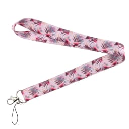 LB3010 Pink Love Neck Strap Lanyard for Key ID Card Cell Phone Straps USB Badge Holder DIY Neck Strap Hang Rope Rainbow Keychain