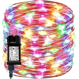 50M 100M LED Fairy String Lights Outdoor Waterproof Copper Wire Bendable for Home Garden Party Wedding Christmas Decoration