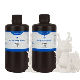 KINGROON Water Washable Resin ABS-Like for 3D Printer Photon Mono X 2KG 405nm Standard Photopolymer Resin for LCD 3D Printing