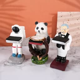 Resin Watch Display Stand Creative Old Butler Display Stand Astronaut Jewelry Storage Stant Decorative Desktop Storage Stand