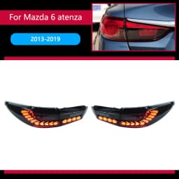 AKD Tail Lamp for Mazda 6 Atenza LED TailLight 2013-2018 Mazda6 Rear Fog Brake Turn Signal Automotive Accessories