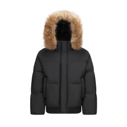 Semir Men Down Jacket Detachable Fur Collar Hooded Windproof Water Repellent Winter Casual Couple Outerwear New 2026