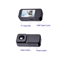 HD 1080P Pet Collar Camera Outdoors Wireless Cat Collar Camera No WiFi Needed Video Records for Cats Dogs Birthday Gift Mini Cam