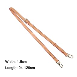 Leather Bag Strap Drawstring Shoulder Crossboday Strap Replacement Belt for Bucket Bag Women Customized Handbag Handles