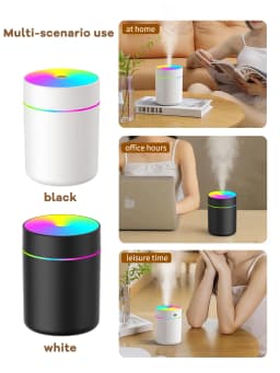 180ml Aromatherapy diffuser Humidifier Aromatherapy essential oil Air purifier Sleeping car carrying home LED 7 color light