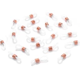 50Pcs Eyeglasses Ear Hook Connector Spectacles Chain Glasses Retainer Ends Rope Cord Holder Strap Retainer End Loop Findings