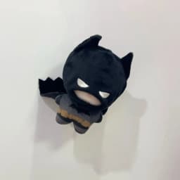 Anime Bat Man Bruce Wayne 10cm Plush Doll Toy for Children And Adults Cartoon Cosplay Dress-Up Collectible Soft Cotton Gift