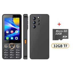 UNIWA HOPE XS24 4G Touch Screen T9 Keypad Phones 3.5“ Dual SIM Smart Phone Android 8.1 2+16GB 2500mAh Cellphone Whatsapp Google