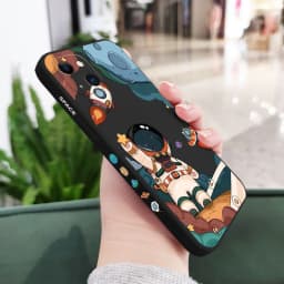 Hey Astronaut Phone Case For iPhone 17 16 15 14 13 12 11 Pro Max Mini X XR XS MAXPlus Cover