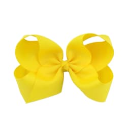 BABY BOWS 1Pcs 6inch Solid Colors Grosgrain Ribbon Hair Clips for Girls Large Hairpins Boutique Barrettes Kids Hair Accessories