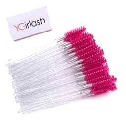50/10 PCS/Pack Disposable Eyelash Swab Mini Individual Lash Applicators Mascara Brush Eyelashes Extension For Maquillaje Makeup