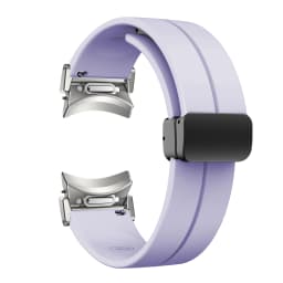 Quick Fit Magnetic Silicone Strap For Samsung Galaxy Watch 6 5 4 40mm 44mm 6 Classic 47 43mm 42 46mm 5Pro 45mm 20mm Sports Band