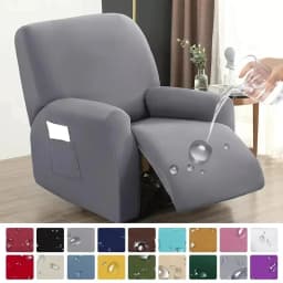 Waterproof Recliner Sofa Cover Non-slip Sofa Covers For Living Room Single Sofa Chair Couch Cover Home Armchair Covers