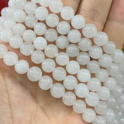 Natural Stone Amethyst Green Jade Agate Rose Quartz Apatite Turquoise Round Bead for Jewelry Make Diy Women Bracelet Accessories