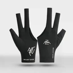Billiard Gloves With Fingerless Breathable Pool Gloves Three-Finger Gloves