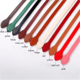 2Pcs 60cm PU Leather Bag Handle Shoulder Bag Strap Replacement Handbag Belt Straps DIY For DIY Women Handmade Bag Accessories