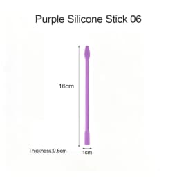 Reusable Silicone Stirring Sticks Set - Non-Stick Bubble Remover Tools, Scraper for Epoxy Resin DIY, Christmas Craft Supplies