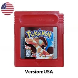 %Many style pokémon cards Red Blue Crystal Golden Green Silver Yellow GBC Game Card 16Bit Video Game CartridgeConsole Card GB/SP
