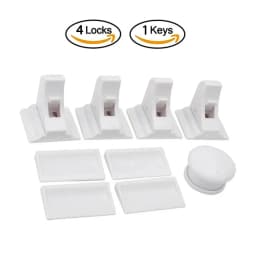 Baby Safety Lock Invisible Lock Kids Security Drawer Latch Cabinet Door Magnetic Child Safety Lock Limiter Children Protection