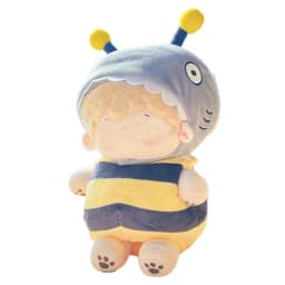 10cm/15cm/20cm/40cm Doll Clothes Multicolor Replacement Outfit Cartoon Bee Jumpsuit Playing House Doll Accessories