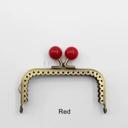 8.5cm Small Beads Antique Bronze Square Metal Purse Frame Handle for Clutch Bag Handbag Accessories Making Kiss Clasp Lock