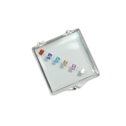 Transparent Gems Storage Box Gemstone Adsorption Display Stand Holder Loose Diamond Container Pendant Coin Suspended Organizer