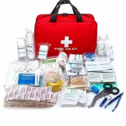 26-330 PCS First Aid Kit with Carrying Pouch, Outdoor First Aid Kit - Essential Emergency Kit for Camping, Hiking and Travell