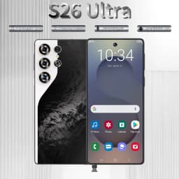 2026 New global version S26 ultra smartphone is equipped with the Android 15 and supports dual SIM cards, WiFi .GPS