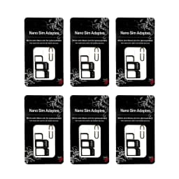 NanoSIM Card to Micro Standard Adapter Converter For Tablet Phone SIM Card Adapter Convert Universal Phones For Nano Sim 4 In 1
