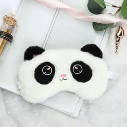 Cute Plush Sleep Mask Big Eyes Plush Eye Mask Kids Cat Cute Eye Mask Travel Rest Sleep Plush Eyepatch Nap Health Eye Cover