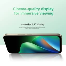 Global Version Redmi 17 4g Nfc Mobile Phones 6.9" Fhd Eye-Care Amoled Display Powerful Snapdragon 6S 4g Gen 2 Cellphone 7700Mah Battery