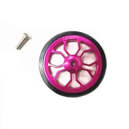 Litepro 3D Hollow 80mm Easy Pushing Wheels Spider Large Easy Wheel Modified Sealed Bearing Wheel For Brompton Folding Bike