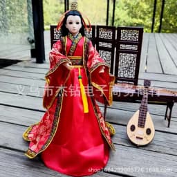 30cm Doll Full Set 1/6 Ancient Costume Clothing Bjd Doll Change Up Diy Girl Toys Dress Up Fashion Play House Birthday Gift