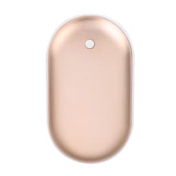 This double-sided heated pebble hand warmer is suitable for keeping your hands and abdomen warm and heats up quickly.