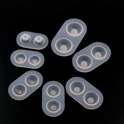 Clay Cartoon Doll Element Eye Bead Silicone Mold DIY Polymer Clay Animation Character Eye Making Tools Handmade Craf