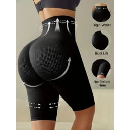 Women Seamless Butt Lifting Tummy Control Breathable Shapewear Postpartum Recovery Body Shaper Suspender Pants High Waist