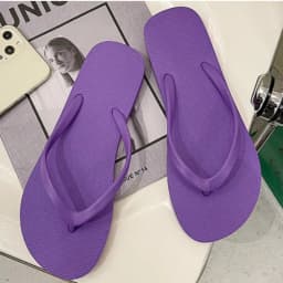 Women's Flats Flip Flops Non-Slip Summer New Casual Beach Women's Sandals Household Daily Fashion Comfortable Women's Slippers