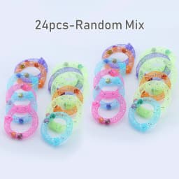 Small Ring Random Mix Donut Bell Sounds Cat Toy Interactive Grid Tube Pet Toys