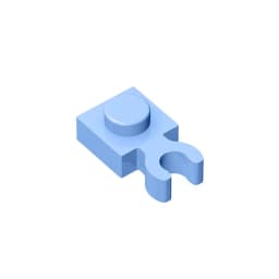 Gobrick] GDS-814 PLATE 1X1 W. HOLDER compatible with lego 4085 60897 children's toys Assembles Building Blocks Technical