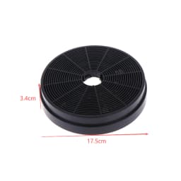 1/2Pcs Activated Carbon Range Hood Filter Diameter 17.5CM For Range Hood Pull-out Internal Circulation Filter Replacement Part