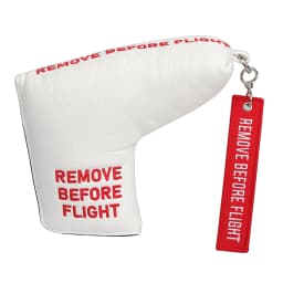 Red Remove Before Flight Golf Headcover Golf 460CC Driver Cover Wood Hybrid Mallet Cover