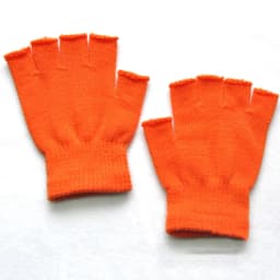 Autumn Winter New Half Finger Warm Gloves For Men Women Students Solid Knitted Mittens Outdoor Knitting Cycling Writing Gloves