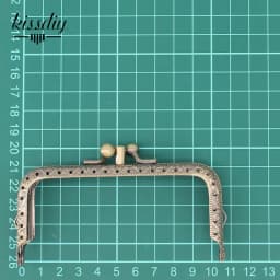 10pcs Double layer DIY Metal Frame Purse for Clutch Coins Bag Handle Kiss Clasp Lock Accessories For Bag 8.5/10.5/12.5/15/18