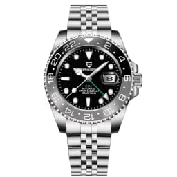 2026 New PAGANI DESIGN Luxury Men Mechanical Watches Stainless Steel GMT Watch Top Brand Sapphire Glass Men Watch reloj hombre