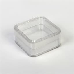 Practical Elasticity Membrane Jewelry Storage Box Transparent 3D Floating Frame Box Display Holder Storage Medallions