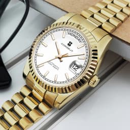 Custom Logo Watch Automatic 36/39MM Men's Watch Sapphire ST1644 Gold Luxury Waterproof Diving Watch for Men Corgeut